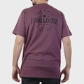 Camiseta Masculina Hang Loose Roundtypo - Masculino VINHO