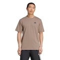 Camiseta Masculina Adidas Essential Feelready MARROM/PRETO