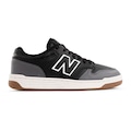 Tênis Masculino New Balance 480 Low PRETO/CINZA
