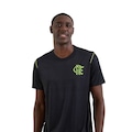 Camiseta Masculina Braziline Flamengo Ser PRETO/VERDE