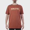 Camiseta Hurley Silk Square - Masculino MARROM