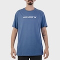 Camiseta Hang Loose Typo WT25 Masculino AZUL