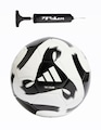 Kit Bola de Futebol de Campo Adidas Club + Bomba de Ar BRANCO/PRETO