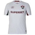 Camisa do Fluminense II 25/26 Masculina Umbro Torcedor BRANCO/OURO