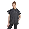 Camisa Feminina Adidas Stadium Cover Up PRETO/BRANCO
