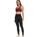 Calça Legging Feminina Alto Giro Eterna Shine PRETO/BRANCO