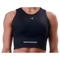 Top Authen Cropped Grit Bossa Feminino PRETO