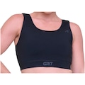 Top Authen Grit Bossa Ajustável 1 Bolso Reto Blackout Feminino PRETO