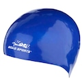 Touca De Natação Gold Sports Dome Cap De Silicone AZUL