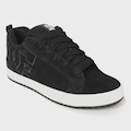 Tênis DC Shoes Court Graffik SE - Unissex PRETO/BRANCO