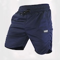 Bermuda Masculina Treino Venum Slim Fit AZUL ESCURO