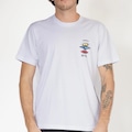 Camiseta Rip Curl Search Icon SM26 Masculina BRANCO