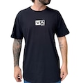 Camiseta Masculina RVCA Mini Balance Box WT25 PRETO
