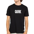 Camiseta Quiksilver Emb Quik Outdoor SM26 Masculina PRETO