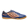 Chuteira Futsal Infantil Umbro Fast II Jr AZUL/LARANJA
