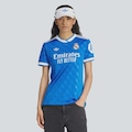 Camisa Real Madrid III 25/26 Torcedor adidas Feminina AZUL