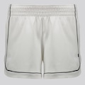 Short Fila Piping Classic Sports Feminino BRANCO