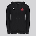 Jaqueta Do Vasco Kappa Viagem 2025 Masculina PRETO