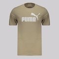 Camiseta Puma ESS No. 1 Logo Masculina BEGE