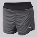 Short Fila Double Basic Train III Feminino PRETO