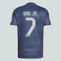 Camisa Real Madrid II 25/26 7 Vini Jr adidas Masculina AZUL ESCURO