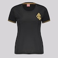 Camisa De Internacional FutFanatics Feminina PRETO