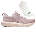 Kit Tênis ASICS Gt-1000 14 E Meia - Feminino ROSA