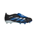 Chuteira de Campo Infantil adidas Predator League JB Língua Dobrável PRETO/BRANCO