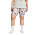 Short Plus Size Feminino adidas Ciclista FARM PRATA