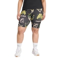 Short Plus Size Feminino adidas Ciclista FARM PRETO/VERDE
