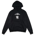 Blusão de Moletom Canguru Masculino New Era Fechado MLB New York Yankees PRETO