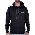 Blusão de Moletom Hurley Aberto Puff WT25 Masculino PRETO