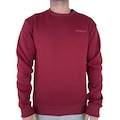 Blusão de Moletom Oakley Careca Sports Crew Neck WT25 VERMELHO