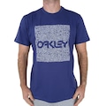 Camiseta Oakley Coral Organic Square Masculina VINHO