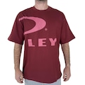 Camiseta Oakley Crop Logo SS WT25 Masculina VERMELHO
