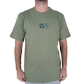 Camiseta RVCA Mini Balance Box WT25 Masculina VERDE ESCURO