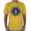 Camiseta Volcom Stoney Circle WT25 Masculina AMARELO