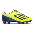 Chuteira de Campo Adulto Umbro Force AMARELO CLA/AZUL