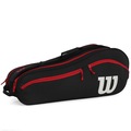 Raqueteira Wilson Advantage 25 6PK PRETO
