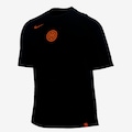 Camiseta Inter de Milão Nike Total 90 Masculina PRETO/LARANJA