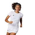 Camiseta Feminina adidas Corrida Adizero Essentials BRANCO