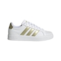 Tênis Feminino adidas Street Talk Sapatos BRANCO/OURO