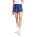 Short de moletinho Feminino adidas Essentials Cargo AZUL CLA/BRANCO
