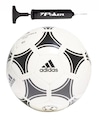 Kit Bola de Futebol de Campo adidas Tango Glider + Bomba de Ar BRANCO/PRETO