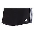 Sunga Masculina adidas 3 Listras PRETO/BRANCO