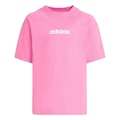 Camiseta Infantil adidas Logo Linear ROSA