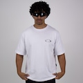 Camiseta Oakley Ellipse Sharp Metal Tee Masculina BRANCO