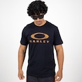 Camiseta Oakley Ellipse Fingerprint SS Tee Masculina PRETO
