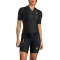 Macaquinho ciclismo Free Force Training Black Gel Feminino PRETO