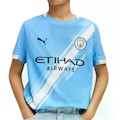 Camisa Manchester City Puma 1 25/26 Home Infantil AZUL